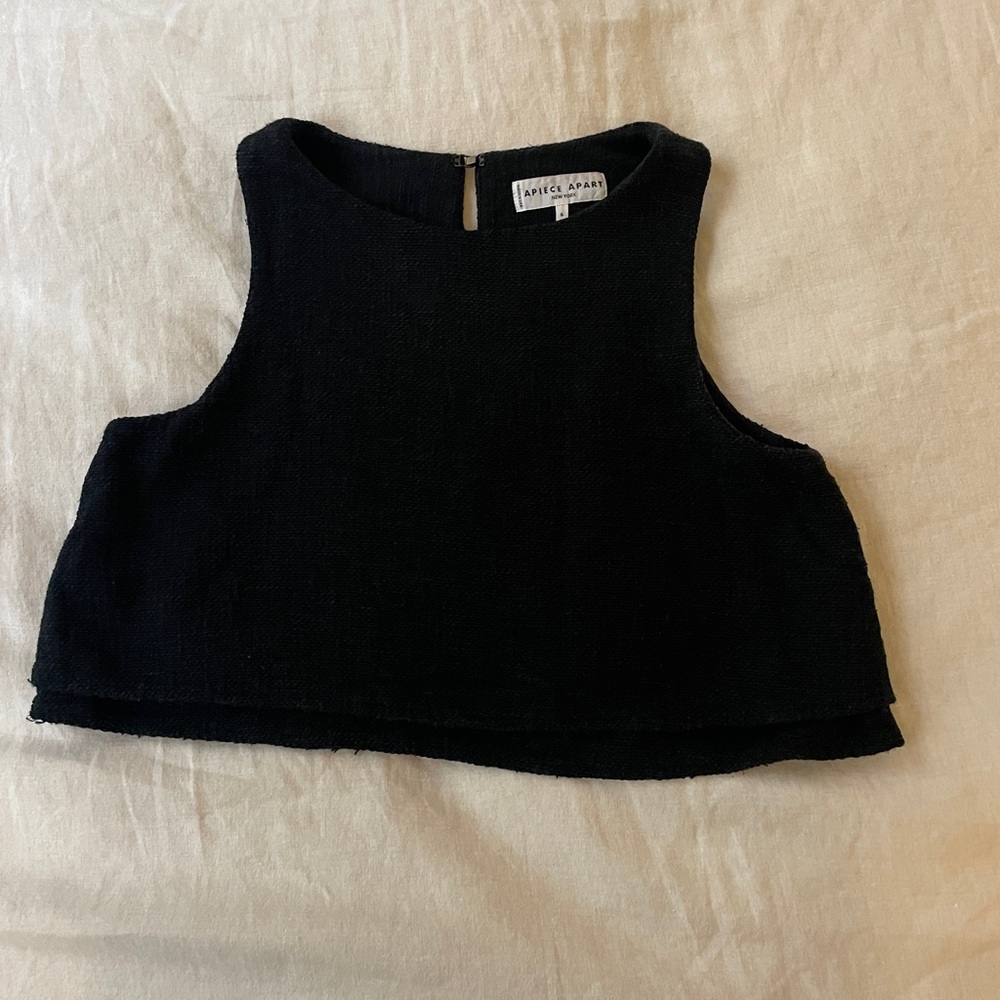Apiece Apart Cropped Agnes Top